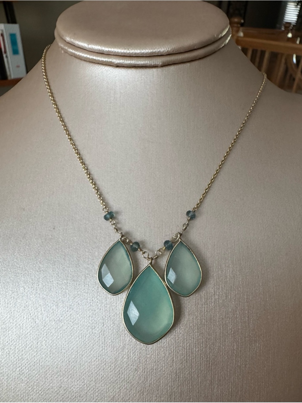 Argento Vivo Sterling Silver Chalcedony Necklace